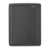 Brabantia Poljinämpärit^Bo roskakori 12 l, Mineral Infinite Grey
