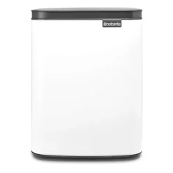 Brabantia Poljinämpärit^Bo roskakori 7 l, Valkoinen