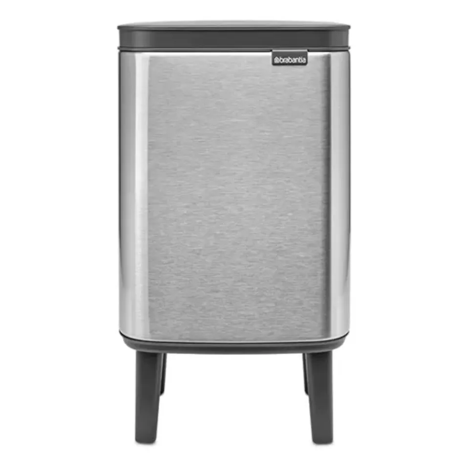Brabantia Poljinämpärit^Bo roskakori korkea 4 l, Mattaharjattu teräs
