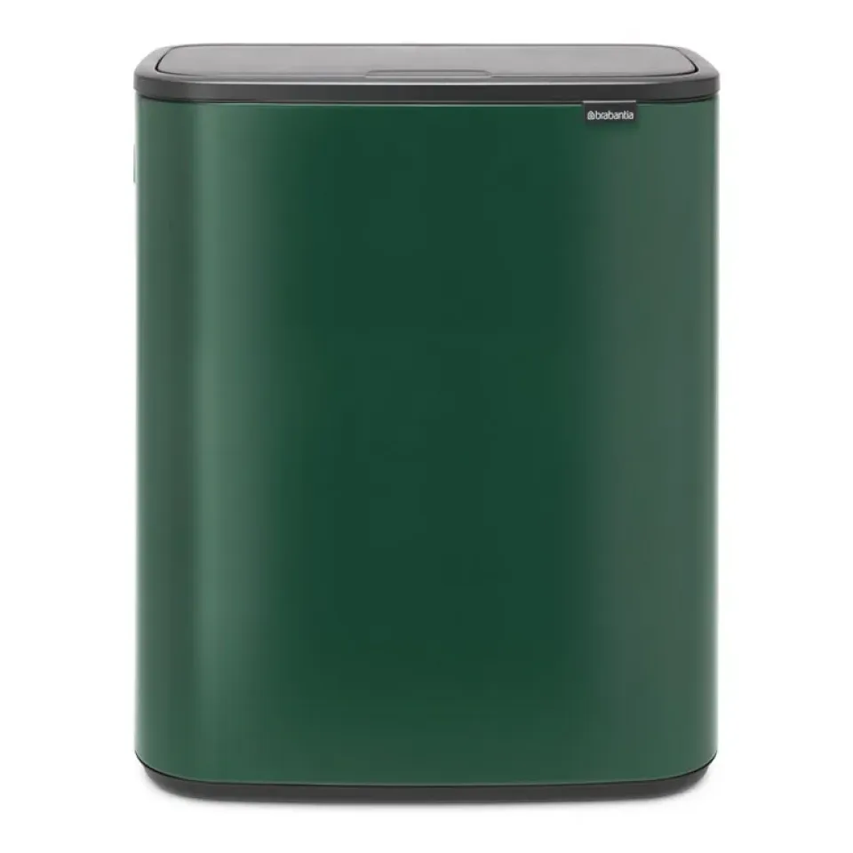Brabantia Paperikorit^Bo touch bin 60 L, Pine green