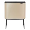 Brabantia Poljinämpärit^Bo touch bin 36 litraa, Metallic Gold