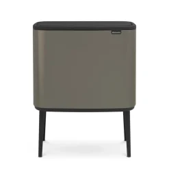 Brabantia Poljinämpärit^Bo touch bin 11+23 litraa, platinum