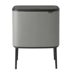 Brabantia Poljinämpärit^Bo touch bin 3 x 11 litraa, Mineral concrete grey