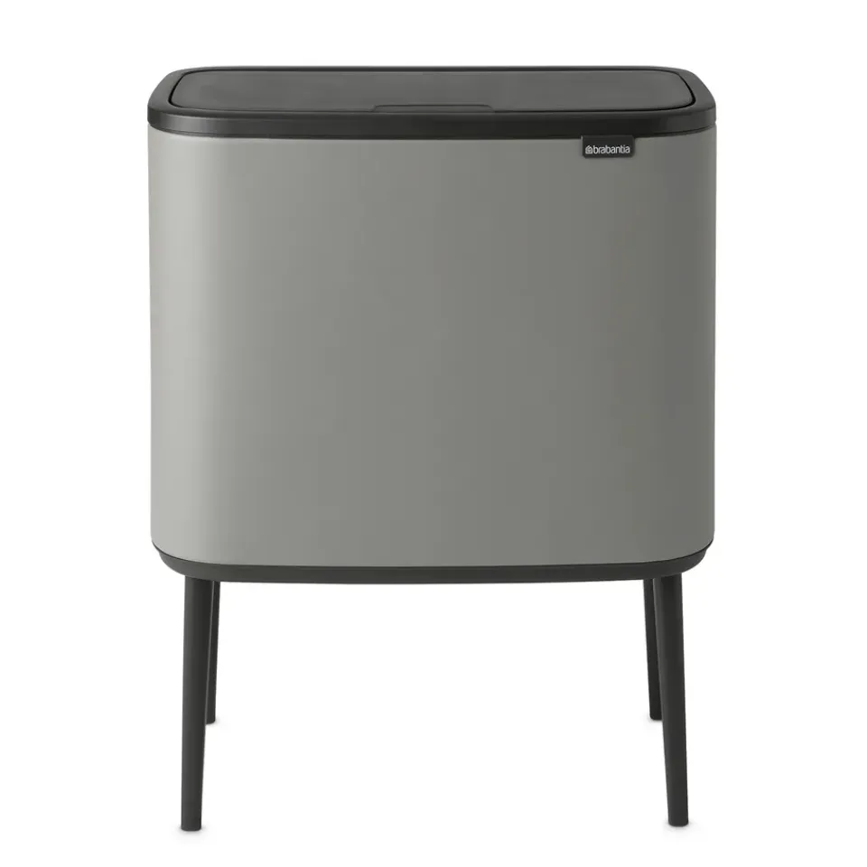 Brabantia Poljinämpärit^Bo touch bin 3 x 11 litraa, Mineral concrete grey