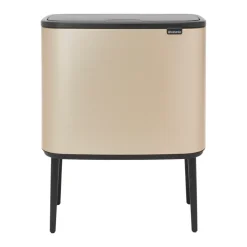 Brabantia Poljinämpärit^Bo touch bin 3 x 11 litraa, Metallic Gold