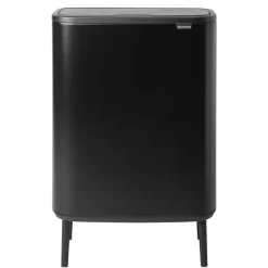 Brabantia Paperikorit^Bo touch bin high 2x30 L, Mattamusta