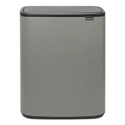 Brabantia Paperikorit^Bo touch bin 2x30 L, Mineral concrete grey