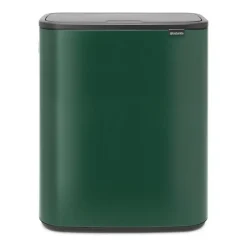 Brabantia Paperikorit^Bo touch bin 2x30 L, Pine green