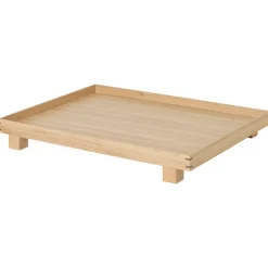 Ferm Living Kodinsisustusta Ja Yksityiskohtia|Koristetarjottimet^Bon puutarjotin large, Tammi