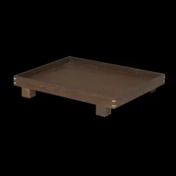 Ferm Living Kodinsisustusta Ja Yksityiskohtia|Koristetarjottimet^Bon puutarjotin small, Smoked oak