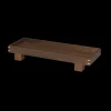 Ferm Living Kodinsisustusta Ja Yksityiskohtia|Koristetarjottimet^Bon puutarjotin X small, Smoked oak