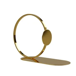 Cooee Design Kodinsisustusta Ja Yksityiskohtia^Book Ring -kirjatuki, 10 cm, Messinki