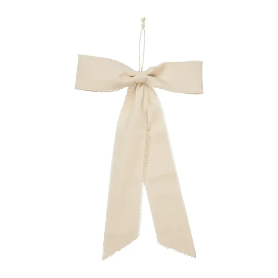 Ferm Living Joulukoristeet^Bow koriste-riipus large 30x45 cm, Natural