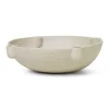 Ferm Living Adventtikynttilänjalat Ja Kynttilät^Bowl adventtikynttelikkö, keramiikka large Ø 27 cm, Vaaleanharmaa