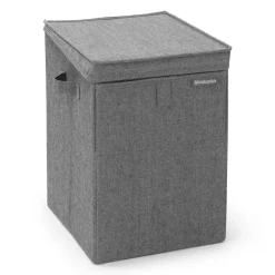 Brabantia Pyykkikorit^pinottava pyykkikori 35 litraa, Tummanharmaa
