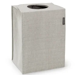 Brabantia Pyykkikorit^pyykkikori kankainen nelikulmainen 55 l, Vaaleanharmaa