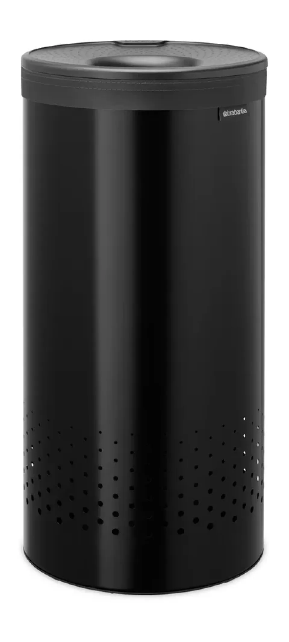 Brabantia Pyykkikorit^pyykkikori muovikansi 35 L, Mattamusta
