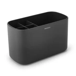 Brabantia Hammasharjatelineet^ReNew käsienpesualtaan teline, Tummanharmaa