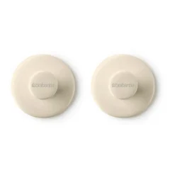 Brabantia Pyyheliinapidikkeet^ReNew -pyyheripustin 2 kpl, Soft Beige