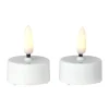 Scandi Essentials Led-Kynttilät^Bright lämpökynttilä LED Ø 3,8 cm 2-pakkaus, White