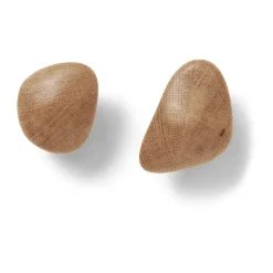 Ferm Living Koukut & Vaateripustimet^Cairn koukku 2 osaa, Oak