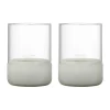 Blomus Kynttilälyhdyt & Kynttilävadit^Calma kynttilälyhty Ø 7 cm 2-pakkaus, Light grey