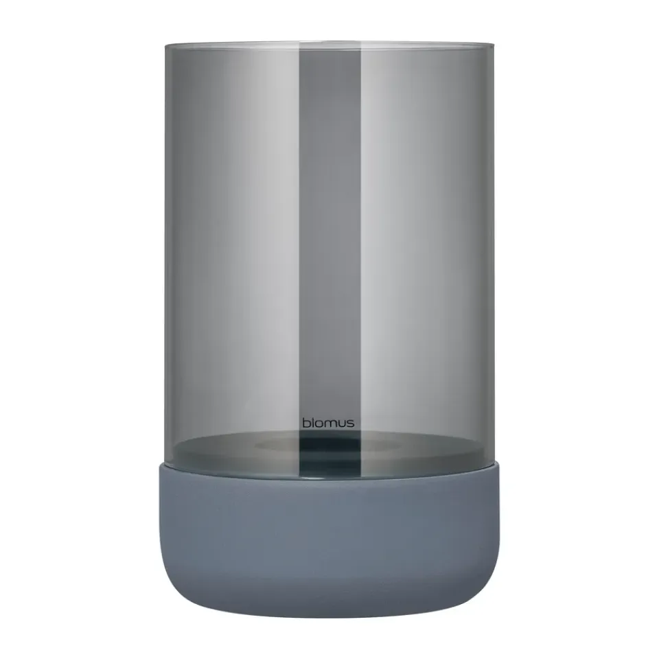 Blomus Kynttilälyhdyt & Kynttilävadit^Calma kynttilälyhty Ø12 cm, Gray-smoke