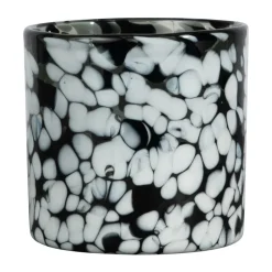 Byon Kynttilälyhdyt & Kynttilävadit^Calore kynttilälyhty XS Ø 10 cm, Black-white