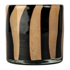 Byon Kynttilälyhdyt & Kynttilävadit^Calore kynttilälyhty XS Ø 10 cm, Black-beige