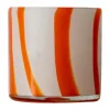 Byon Kynttilälyhdyt & Kynttilävadit^Calore kynttilälyhty XS Ø 10 cm, Orange-white