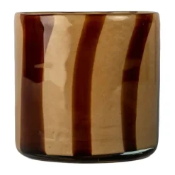 Byon Kynttilälyhdyt & Kynttilävadit^Calore kynttilälyhty XS Ø 10 cm, Brown-beige