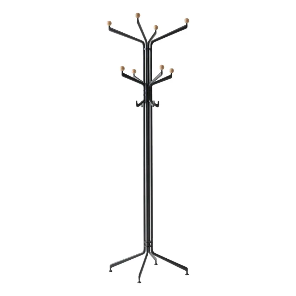 &Tradition Vaatelineet & Henkarit^Capture SC77 -vaateripustin, Graphite-Oak