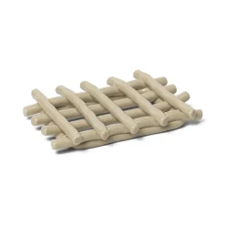 Ferm Living Saippua-Annostelijat & Saippuakupit^Ceramic saippua-astia 10 x 14,5 cm, Cashmere