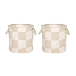 OYOY Säilytyskorit^Chess säilytyskorit medium 2-pack, Clay-offwhite