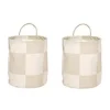 OYOY Säilytyskorit^Chess säilytyskorit small 2-pack., Clay-offwhite
