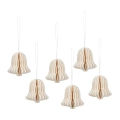 Broste Copenhagen Joulukoristeet^Chime kello joulukoriste, Off white
