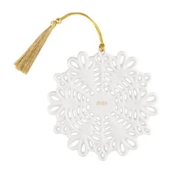 Villeroy & Boch Joulukoristeet^Christmas Classics joulukoriste lumihiutale, Valkoinen