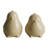 DBKD Pääsiäiskoristeet^Chubby chicken pääsiäiskoriste 2-pack, Kiiltävä keltainen