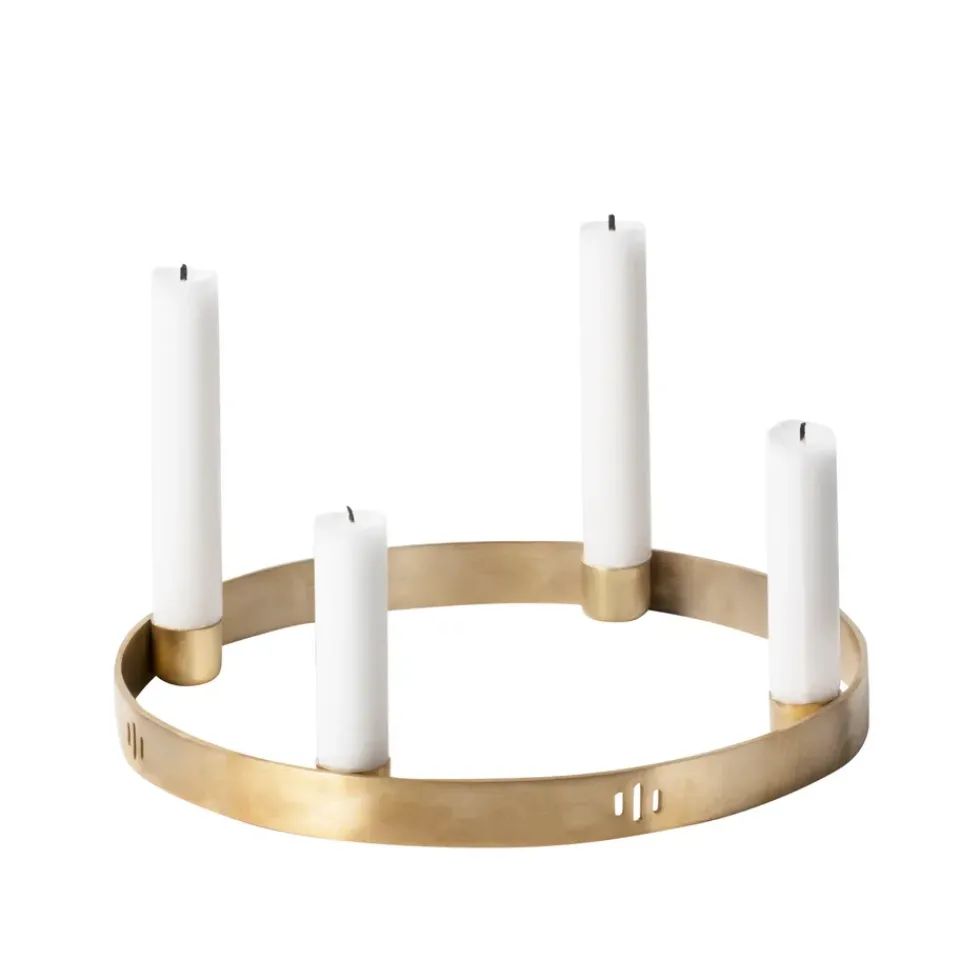 Ferm Living Adventtikynttilänjalat Ja Kynttilät|Kynttilänjalat & Kyntteliköt^Circle kynttilänjalka, pieni