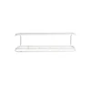 Essem Design Hattuhyllyt^Classic 650 -hattuhylly, Valkoinen/valkoinen, 2 tasoa, 100 cm