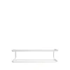 Essem Design Kenkähyllyt^Classic 650 -kenkähylly, Valkoinen/valkoinen, 2 tasoa, 100 cm