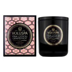 Voluspa Tuoksukynttilät & Tuoksutikut^Classic Maison Noir tuoksukynttilä 60 tuntia, Pink Citron Grapefruit