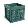 HAY Lastenhuoneen Säilytys|Laatikot & Rasiat^Colour Crate Cube 29.5x29.5 cm, Dark green