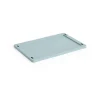 HAY Säilytyskorit^Colour Crate kansi plastic small, Dusty blue