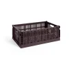 HAY Säilytyskorit^Colour Crate L 34,5 x 53 cm, Bordeaux