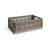 HAY Säilytyskorit^Colour Crate L 34,5 x 53 cm, Warm grey