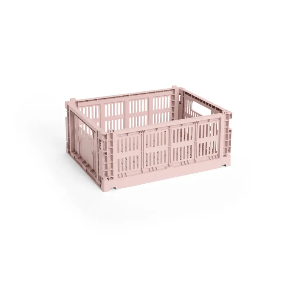 HAY Säilytyskorit^Colour Crate M 26,5 x 34,5 cm, Blush
