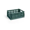 HAY Säilytyskorit^Colour Crate M 26,5 x 34,5 cm, Dark green
