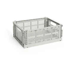 HAY Säilytyskorit^Colour Crate M 26,5 x 34,5 cm, Grey