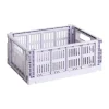 HAY Säilytyskorit^Colour Crate M 26,5 x 34,5 cm, Lavender